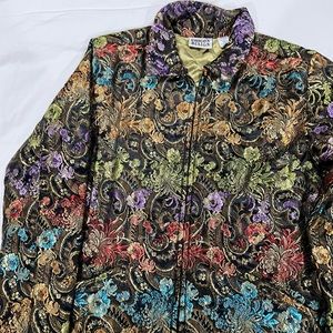 Chicos jacket metallic colorful size 1- Medium